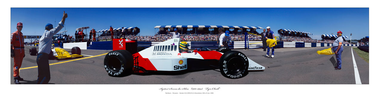 ayrton senna art print